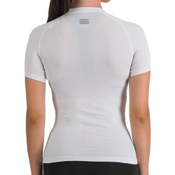 женская термофутболка с длинным рукавом Sportful 2nd Skin W Tee белая